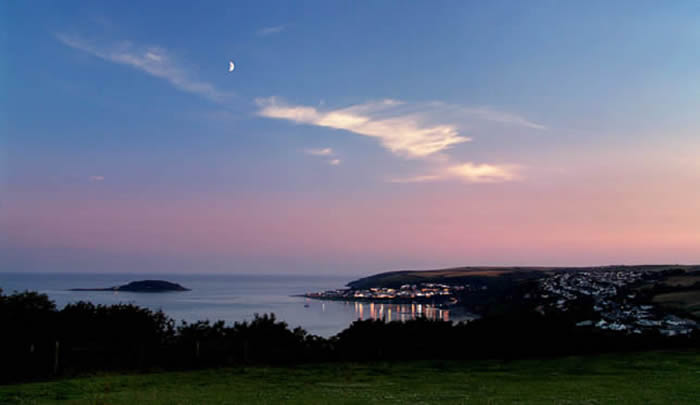 Camping on the Cornish coast